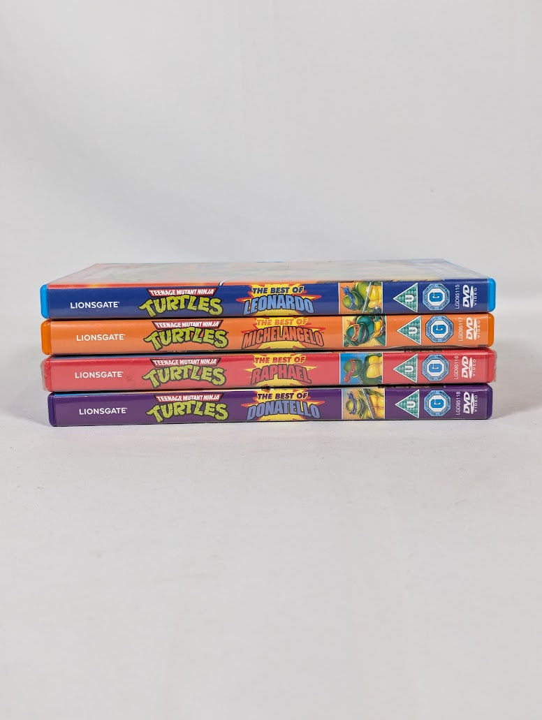 Teenage Mutant Ninja Turtles The Best Of Set of 4 DVDs