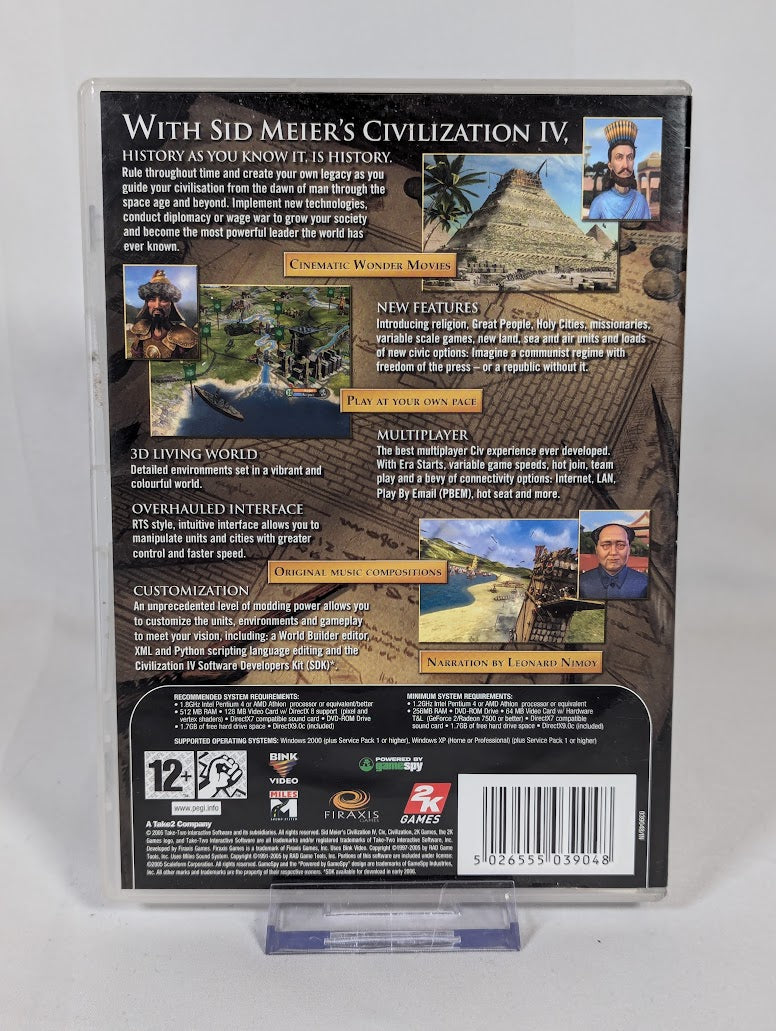 Sid Meiers Civilization IV PC