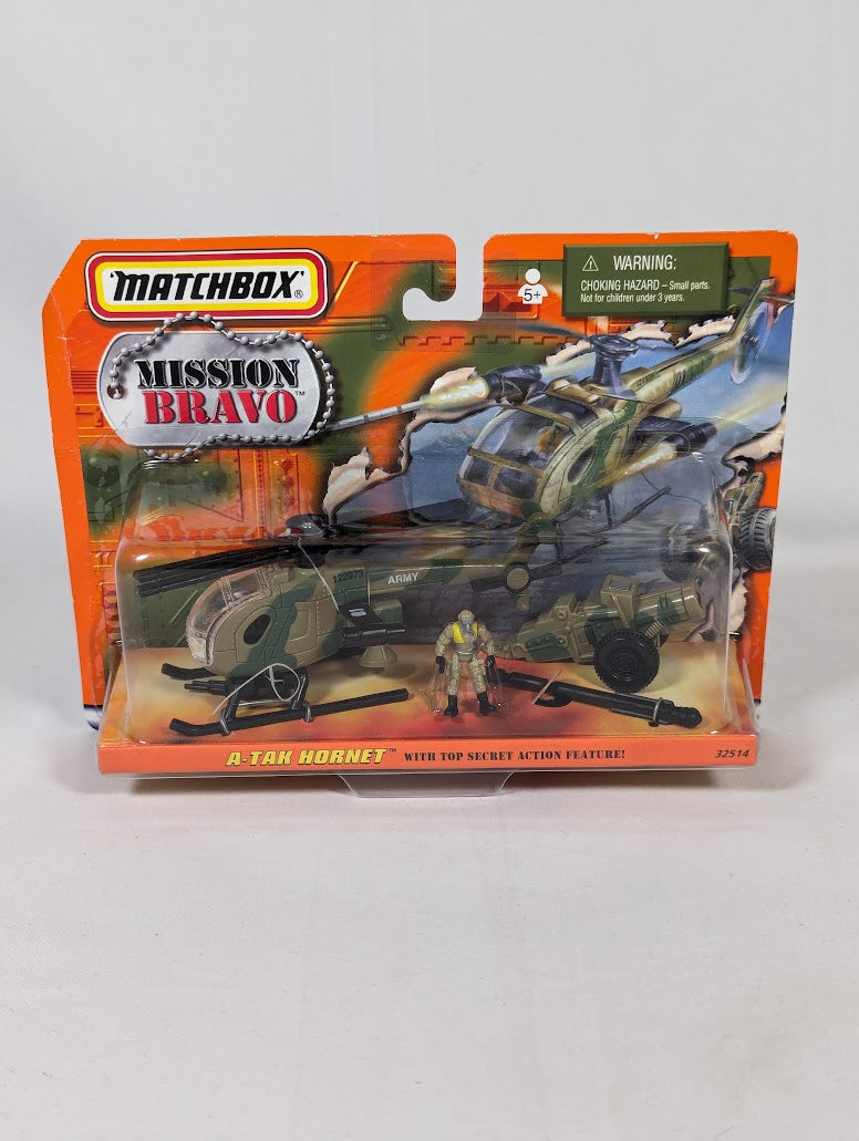 Matchbox Mission Bravo A-Tak Hornet 1998 Mattel Figure
