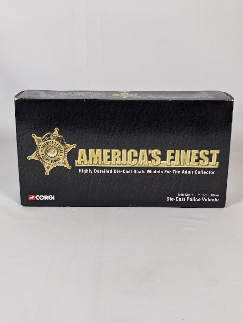 America's Finest Bell 47 Helicopter Die-Cast Police Vehicle 2004 Corgi Classics