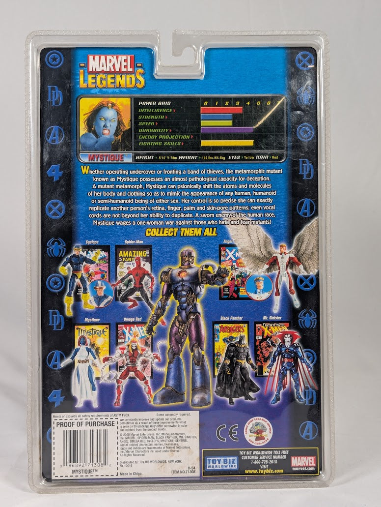 Marvel Legends Mystique 2005 ToyBiz Action Figure