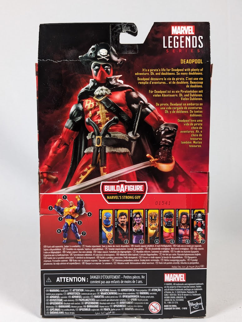 Marvel Legends Pirate Deadpool 2020 Hasbro Action Figure