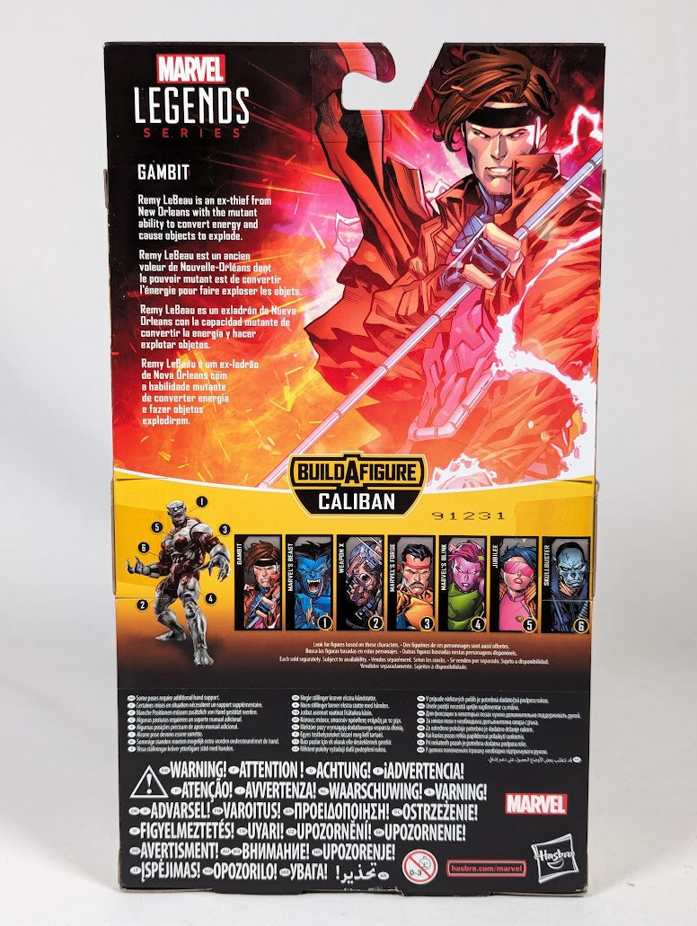 Marvel Legends Gambit 2018 Hasbro Action Figure