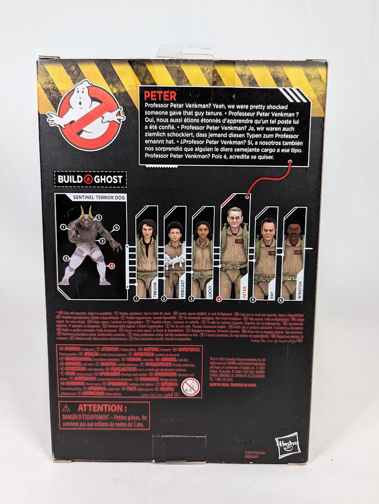 Ghostbusters Plasma Series Venkman 6" Action Figure