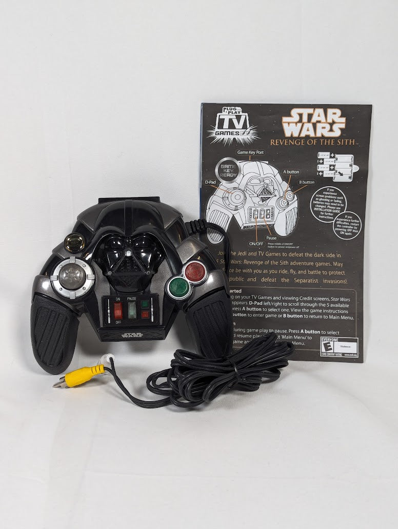Star Wars Revenge of the Sith Darth Vader Jakks Plug & Play TV Games Console