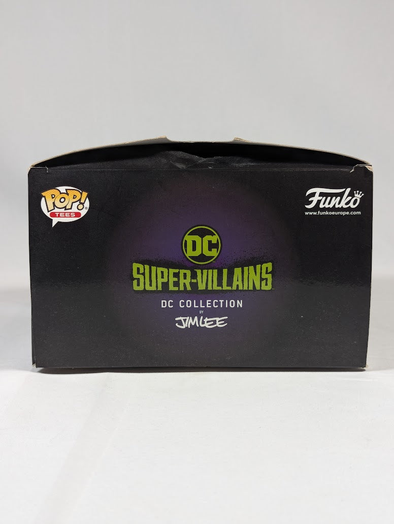 DC Comics The Joker DC Collection By Jim Lee Funko Pop! Tees T-Shirt and Vinyl Figure (Medium Size)