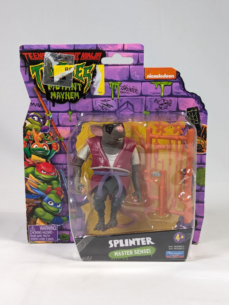Teenage Mutant Ninja Turtles Mutant Mayhem Splinter Action Figure