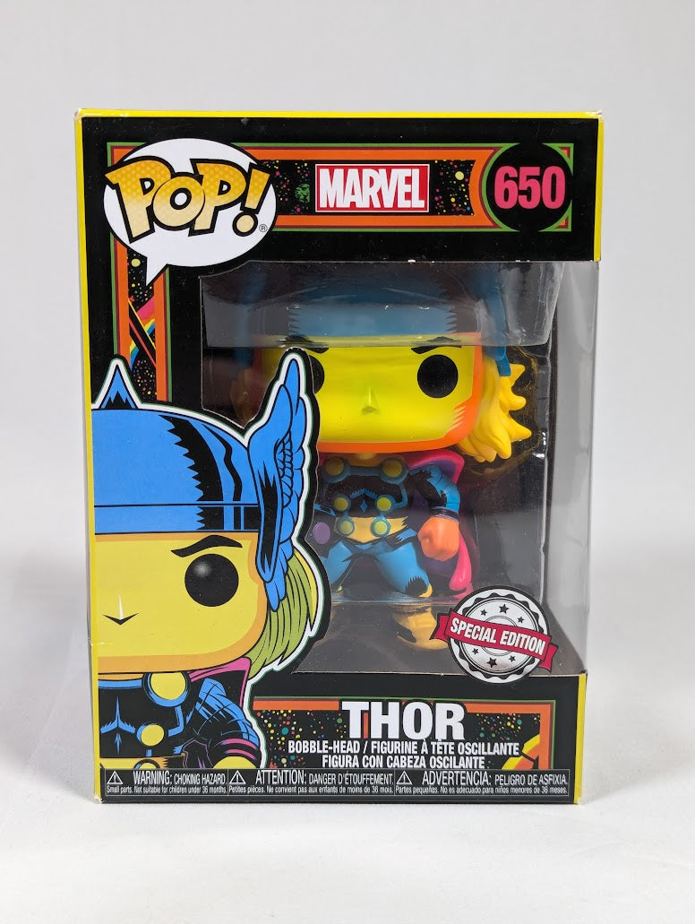 Marvel Thor (Blacklight) Funko Pop! Vinyl Figure #650