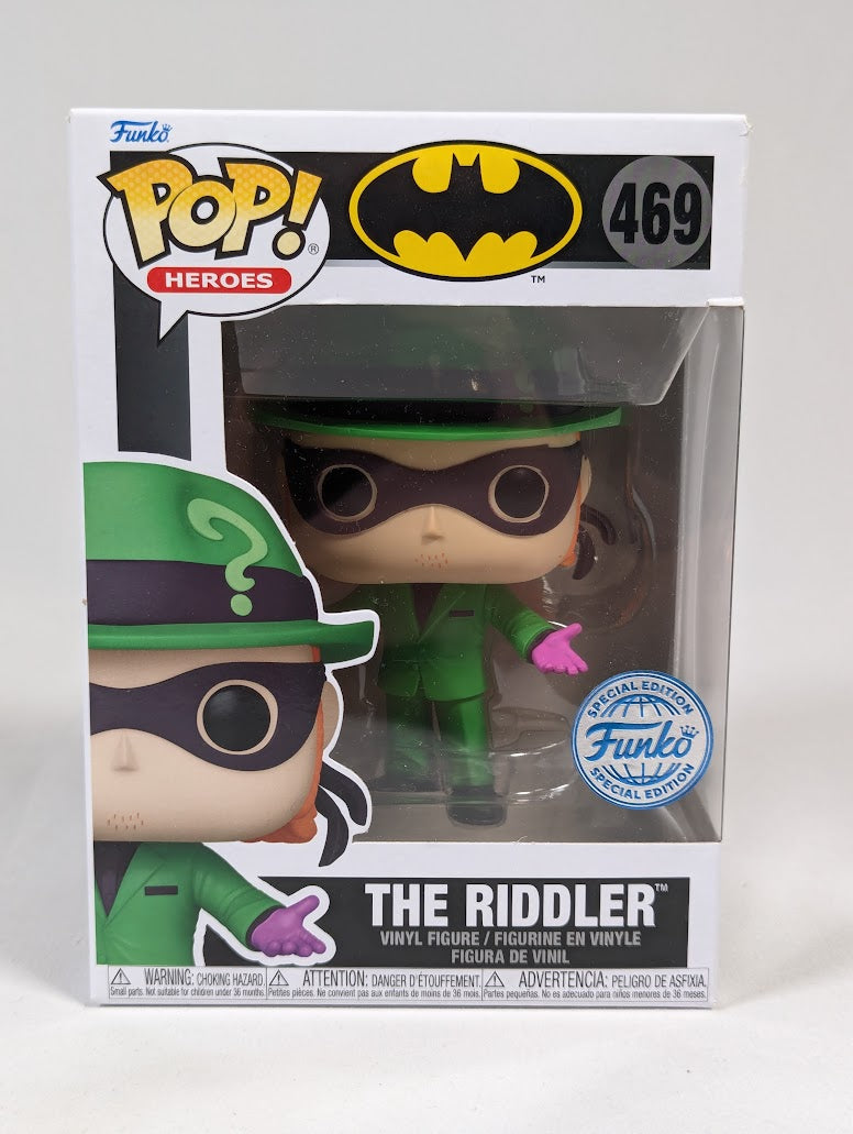 DC Comics The Riddler (Special Edition) Funko Pop! Vinyl Figure #469