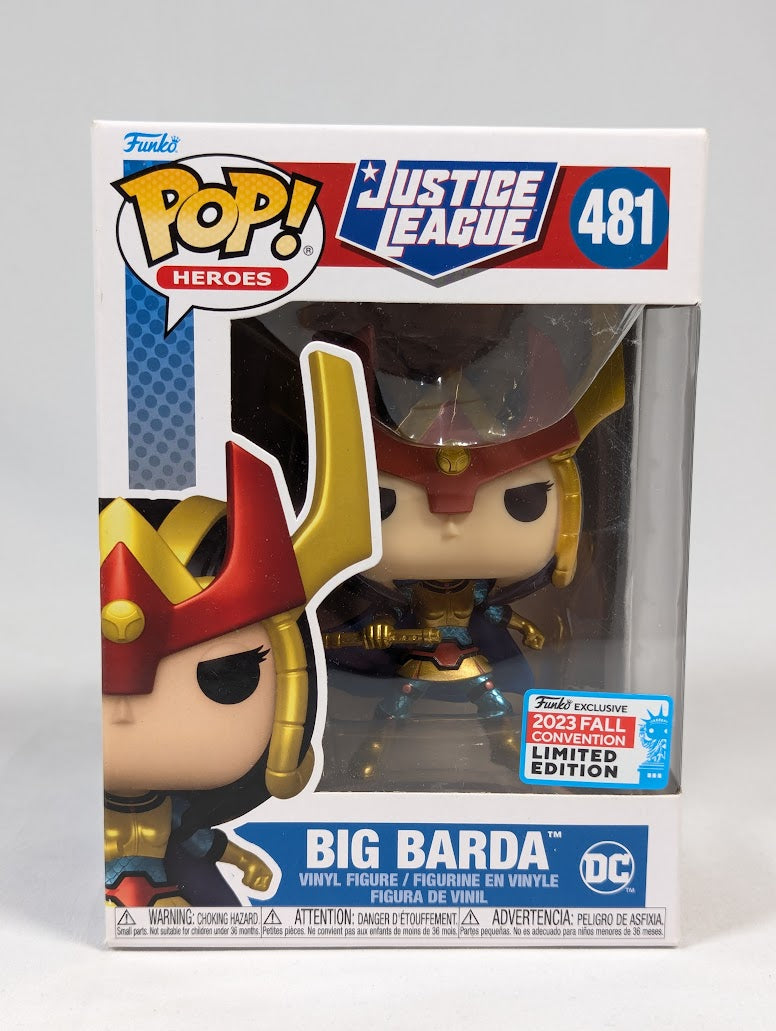 DC Comics Big Barda (2023 Fall Convention Exclusive) Funko Pop! Vinyl Figure #481