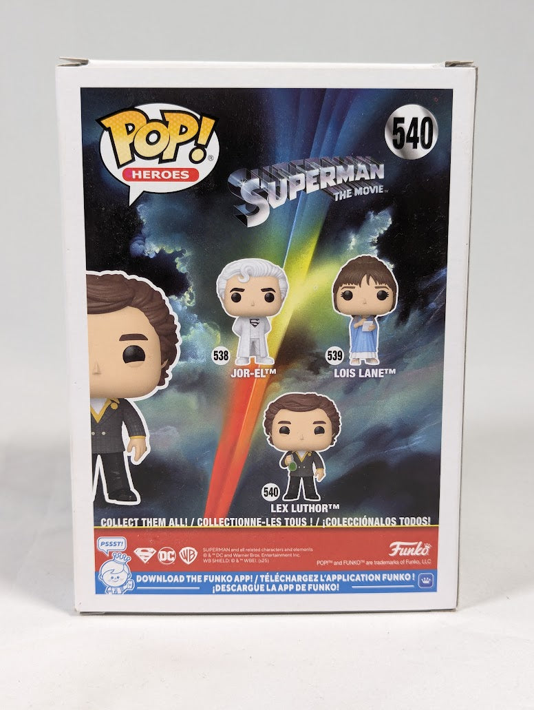 DC Comics Superman The Movie Lex Luthor Funko Pop! Vinyl Figure #540