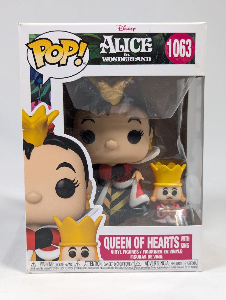 Disney Alice in Wonderland Queen of Hearts With King Funko Pop! Vinyl Figure #1063