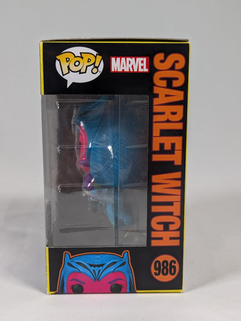 Marvel Wandavision Scarlet Witch (Blacklight) Funko Pop! Vinyl Figure #986