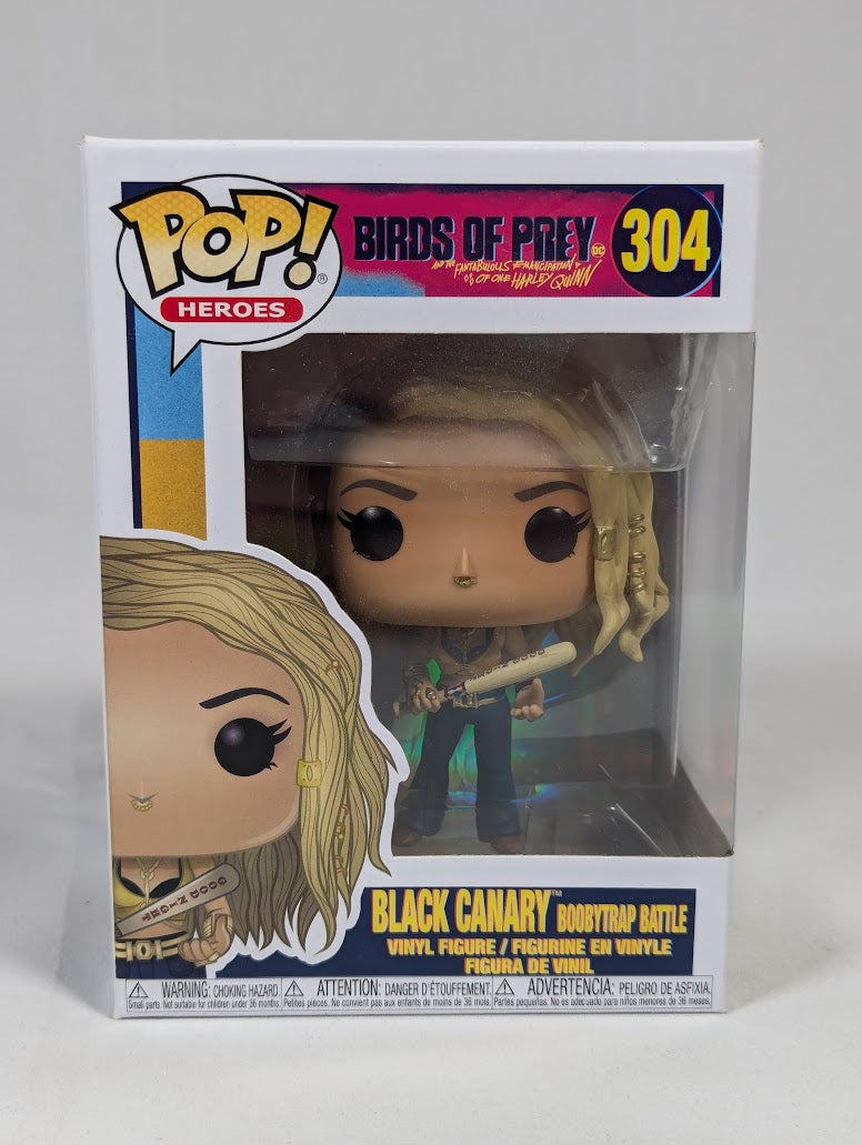 DC Comics Birds of Prey Black Canary Boobytrap Battle Funko Pop! Vinyl Figure #304