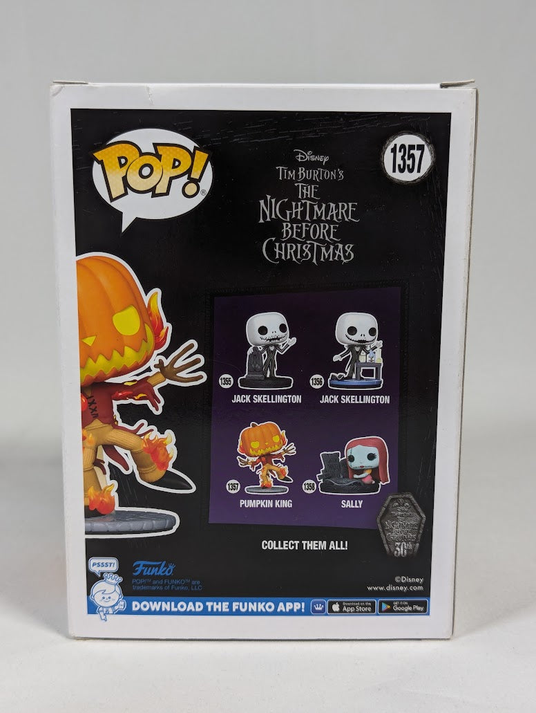 The Nightmare Before Christmas Pumpkin King (Glow in the Dark) Funko Pop! Vinyl Figure #1357