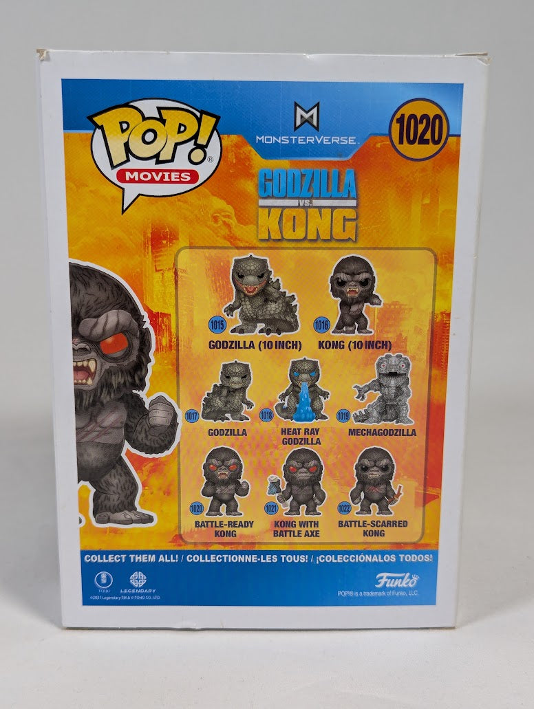 Godzilla vs Kong Battle-Ready Kong Funko Pop! Vinyl Figure #1020