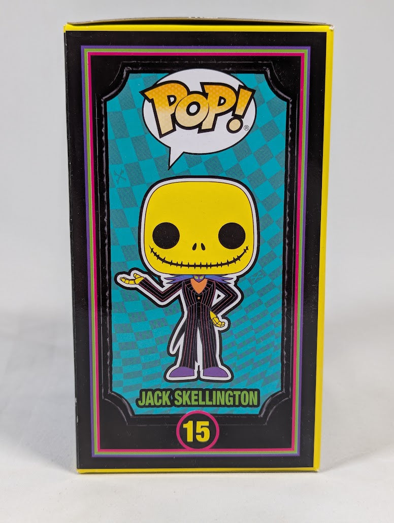 The Nightmare Before Christmas Jack Skellington (Blacklight) Funko Pop! Vinyl Figure #15
