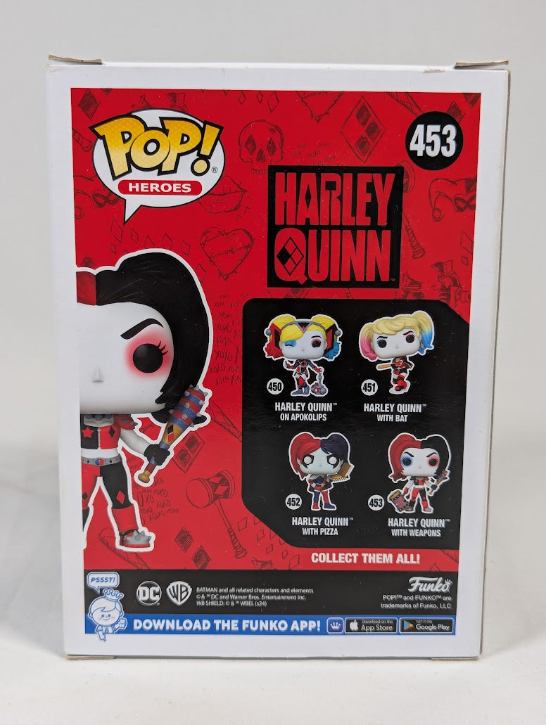 DC Comics Harley Quinn With Weapons Funko Pop! Vinyl Figure #453