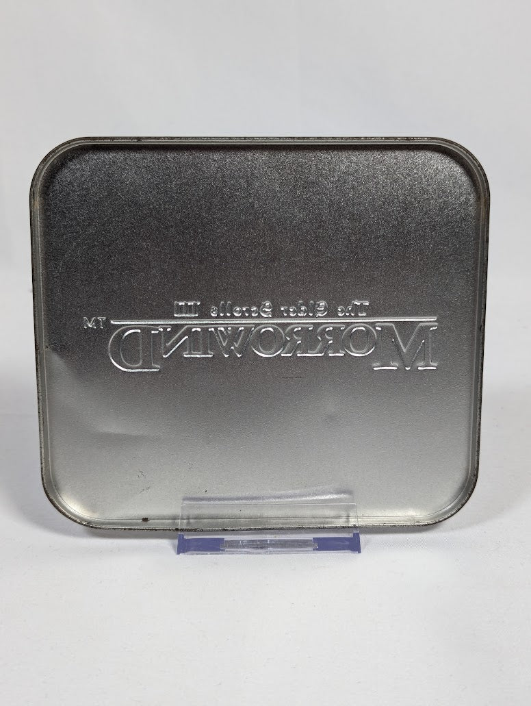 The Elder Scrolls III Morrowind Press Promo Disc in Metal Tin
