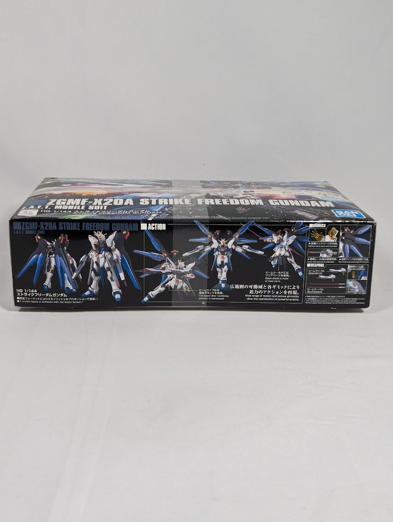 Gundam Seed S Destiny ZGMF X20A Strike Freedom Gundam