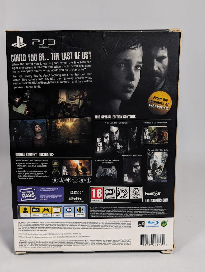 The Last of Us Joel Special Edition PS3