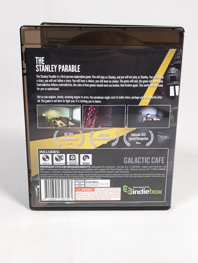 The Stanley Parable Indiebox Collector's Edition (Complete)