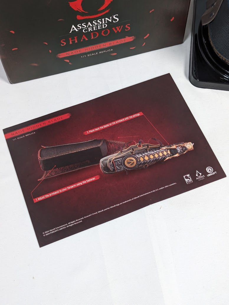 Assassin's Creed Shadows Naoe Hidden Blade 1/1 Scale Replica