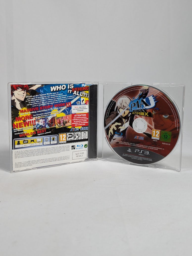 Persona 4 Arena Ultimax Press Promo Disc PS3
