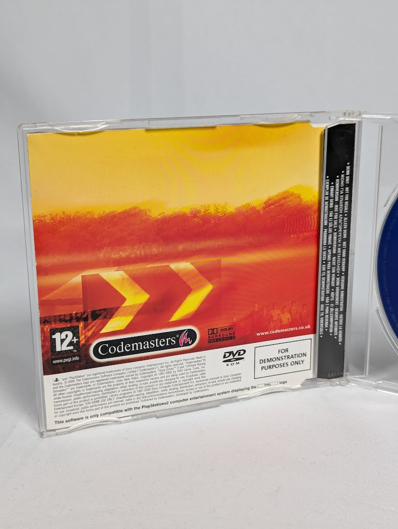 Honda "This is What a Honda Feels Like" Demo Press Promo Disc PS2