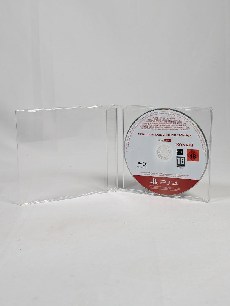 Metal Gear Solid V The Phantom Pain Press Promo Disc PS4
