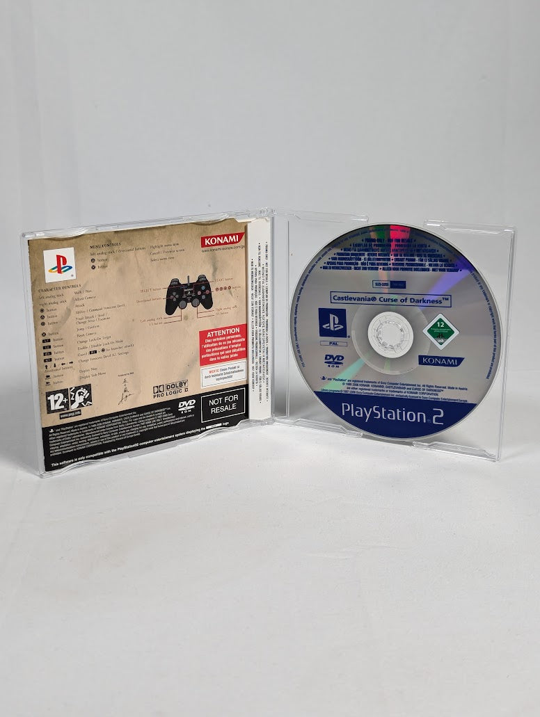 Castlevania Curse of Darkness Press Promo Disc PS2