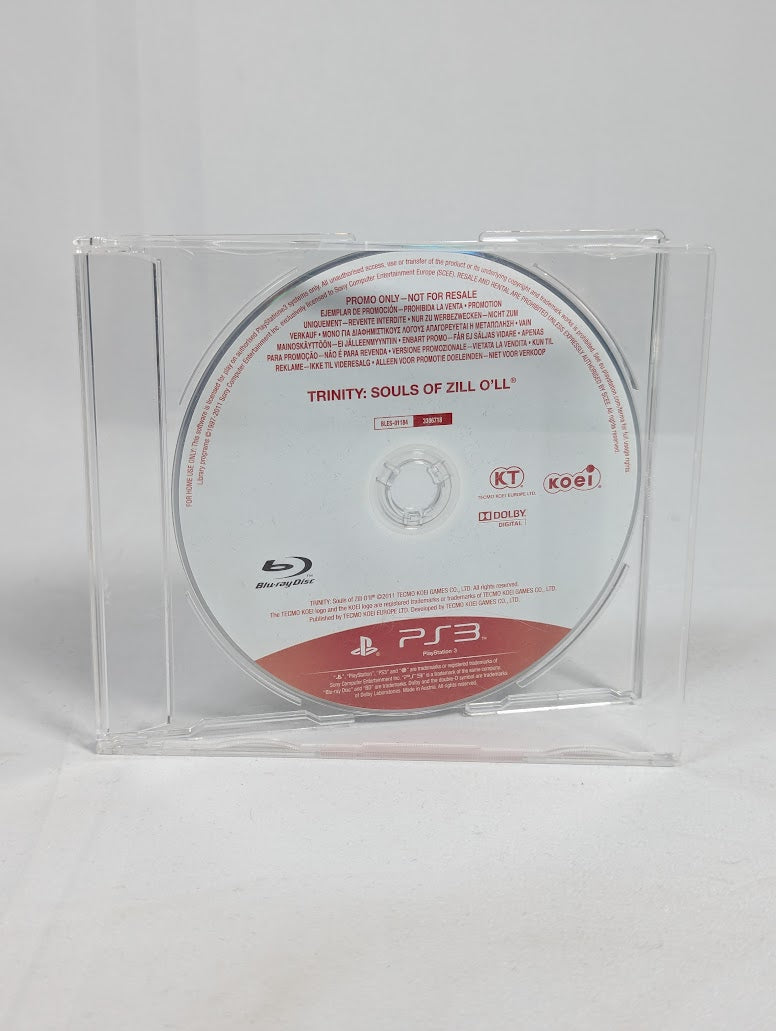 Trinity Souls of Zill O'll Press Promo Disc PS3