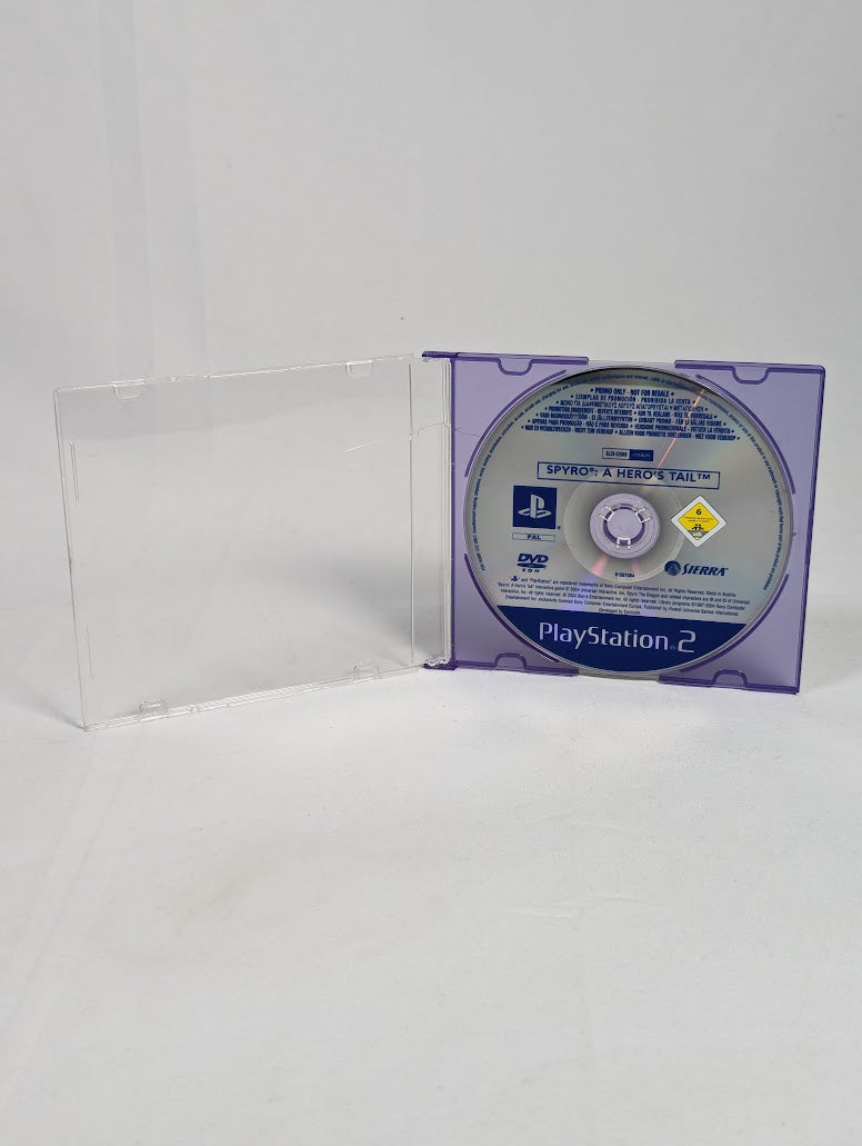 Spyro A Hero's Tail Press Promo Disc PS2