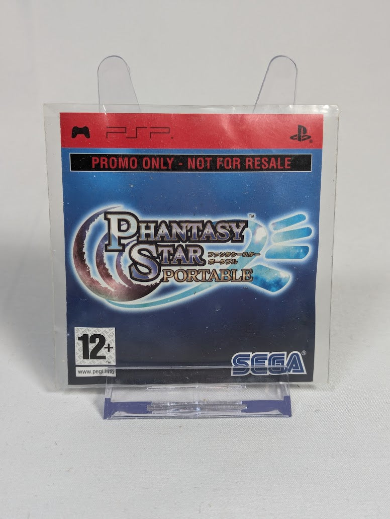 Phantasy Star Portable Press Promo Disc PSP