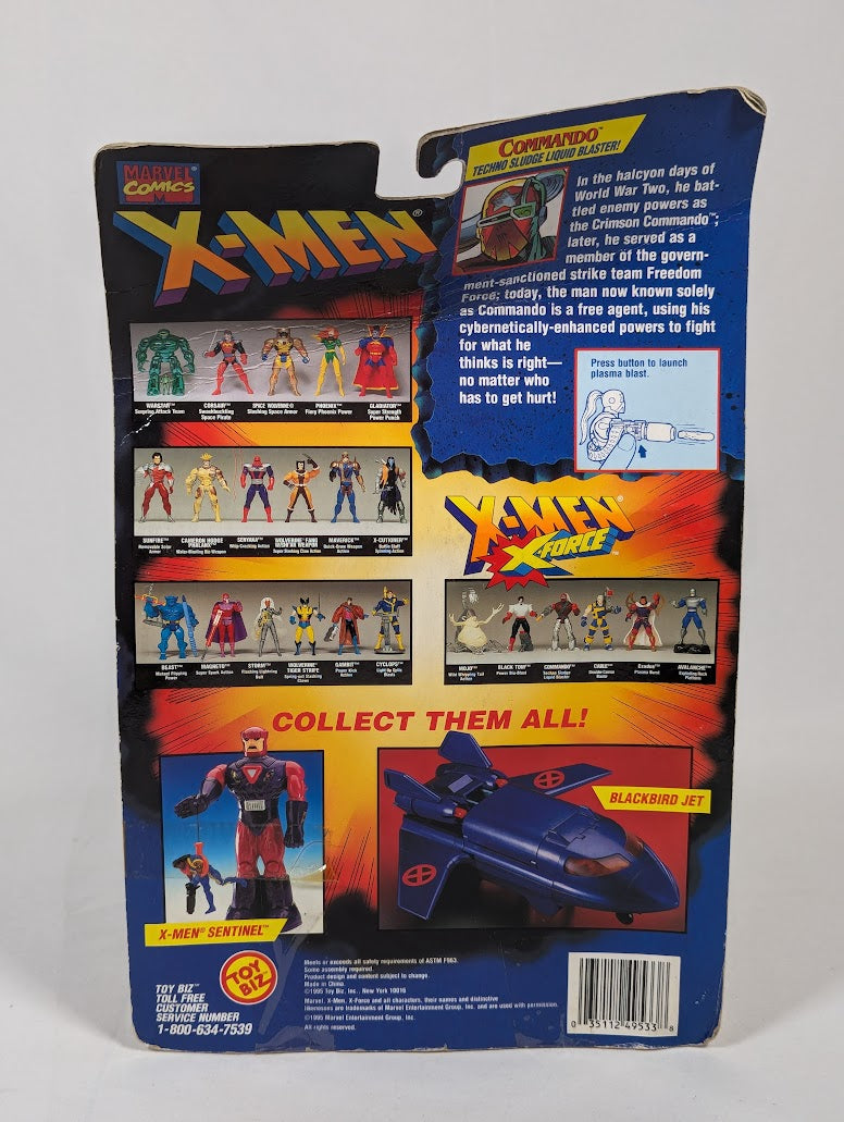 Marvel X-Force Commando 1995 ToyBiz Action Figure