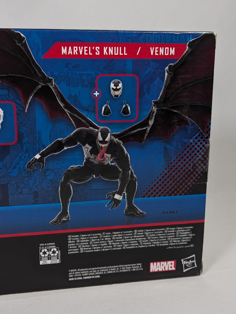 Marvel Legends King in Black Knull and Venom 2022 Hasbro Action Figure 2-Pack