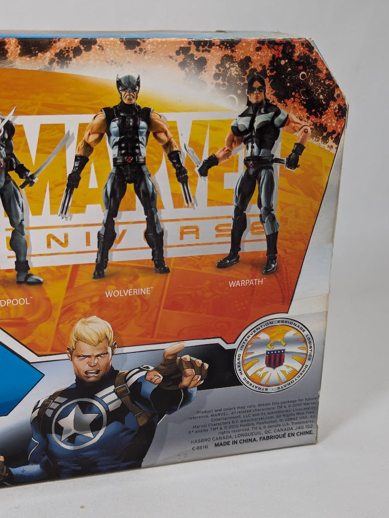 Marvel Universe X-Force 2010 Hasbro Action Figure 3-Pack