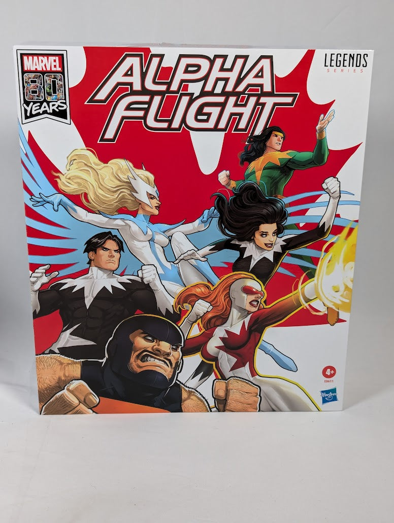 Marvel Legends Alpha Flight 2019 Hasbro Action Figure 6-Pack