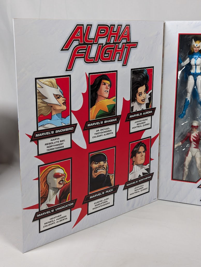 Marvel Legends Alpha Flight 2019 Hasbro Action Figure 6-Pack