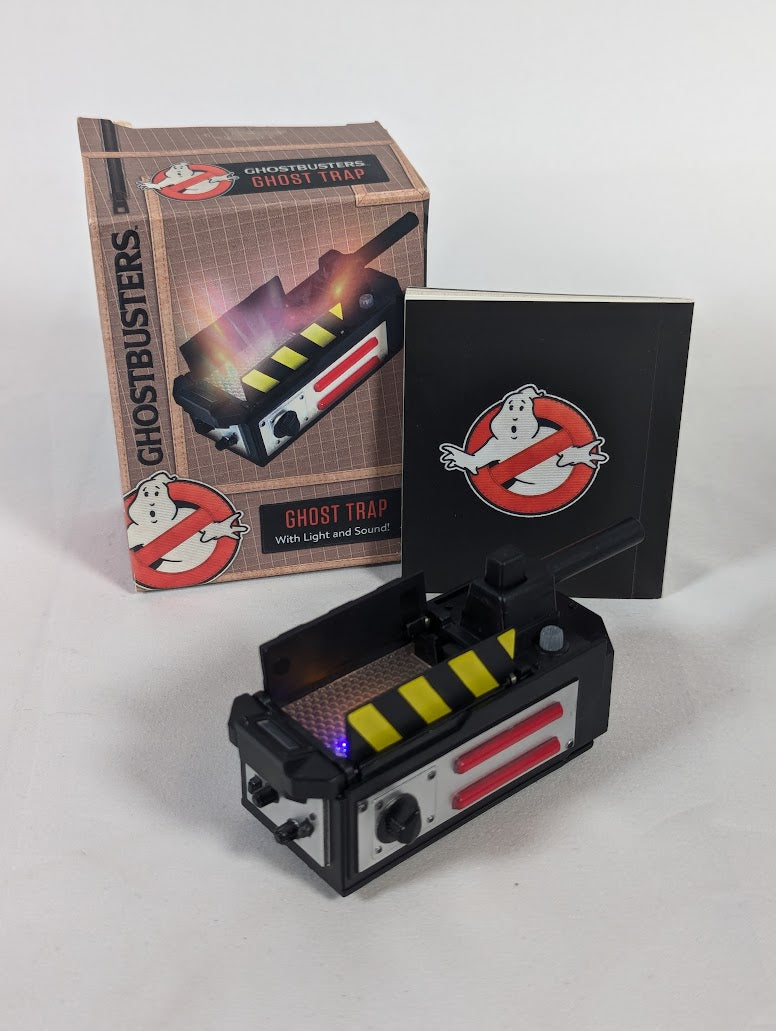 Ghostbusters Ghost Trap 4" Mini Replica With Light and Sound