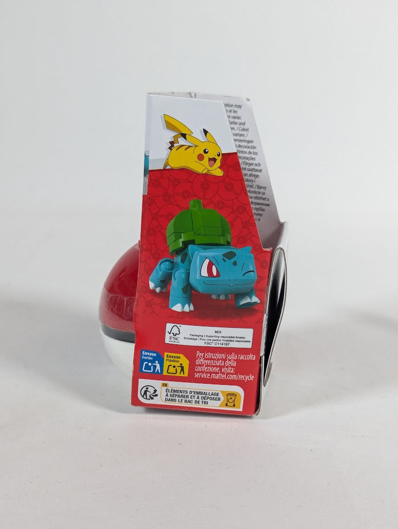 Pokemon MEGA Bulbasaur Poke Ball Building Block Set