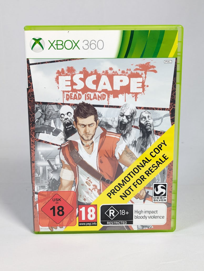 Escape Dead Island Press Promo Disc Xbox 360