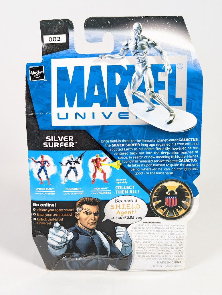 Marvel Universe Silver Surfer 2008 Hasbro Action Figure