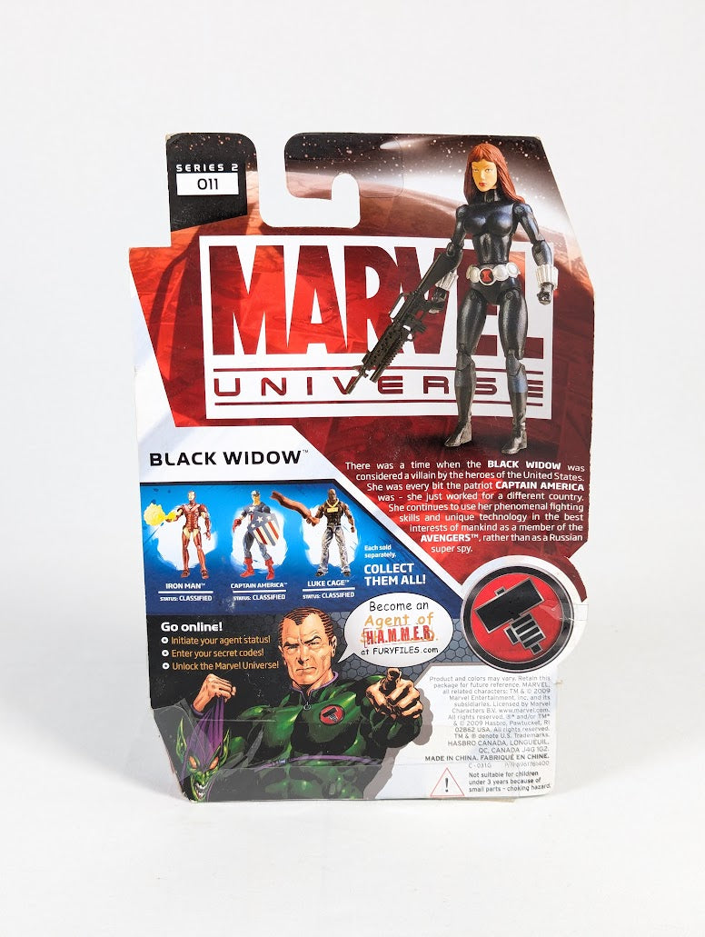 Marvel Universe Black Widow 2009 Hasbro Action Figure
