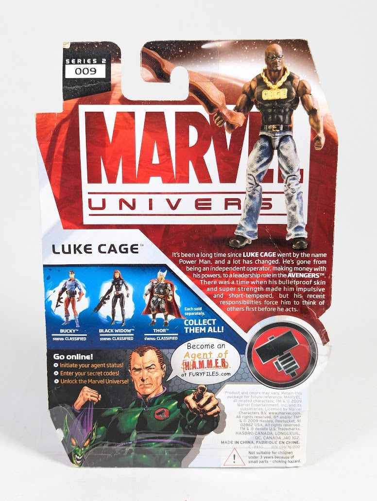 Marvel Universe Luke Cage 2009 Hasbro Action Figure