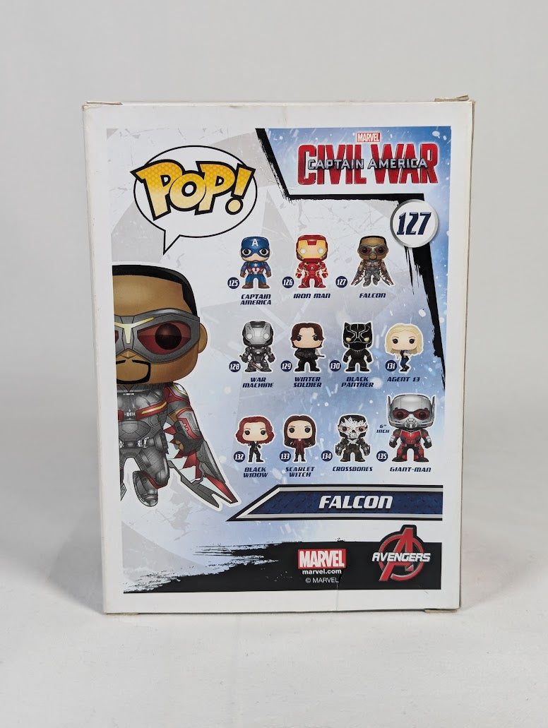 Captain America Civil War Falcon Funko Pop! Vinyl Figure #127