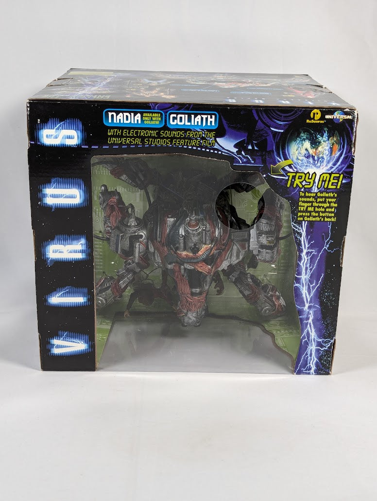 Virus Nadia and Goliath Collector Series 1998 ReSaurus Action Figure