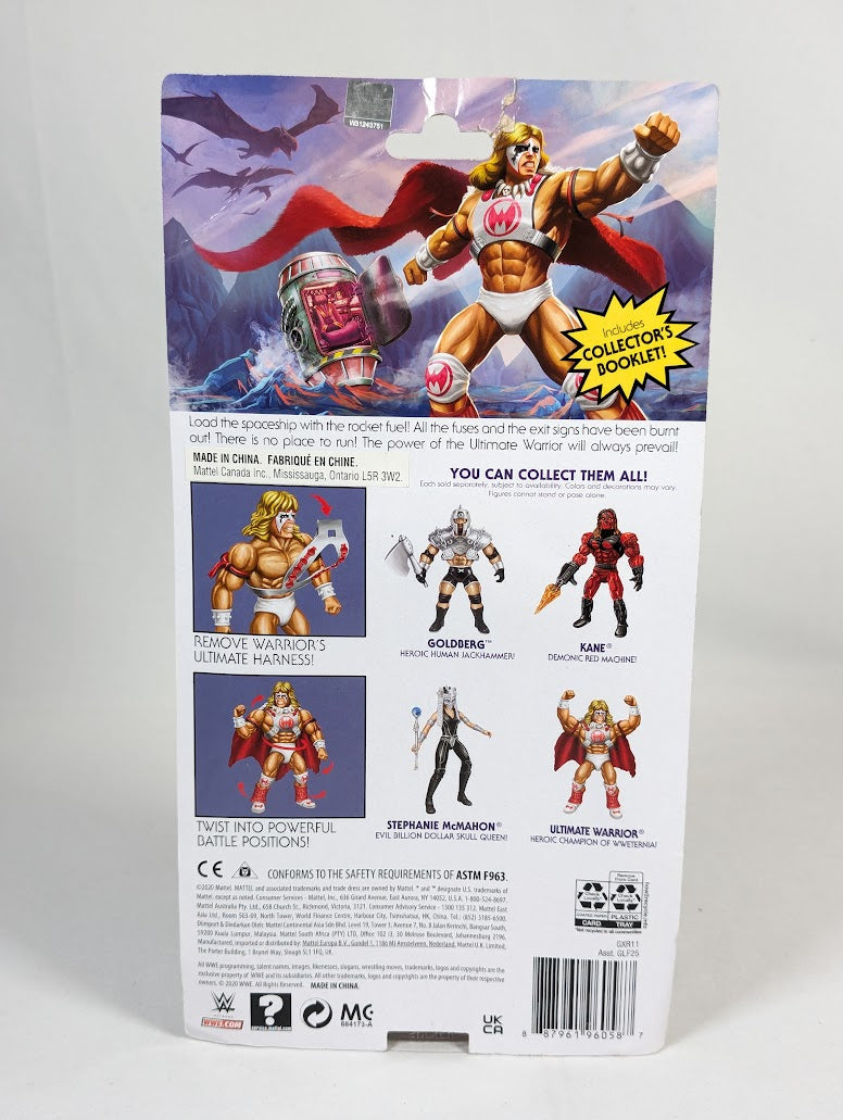 Masters of the Universe x WWE Ultimate Warrior 2020 Mattel Action Figure