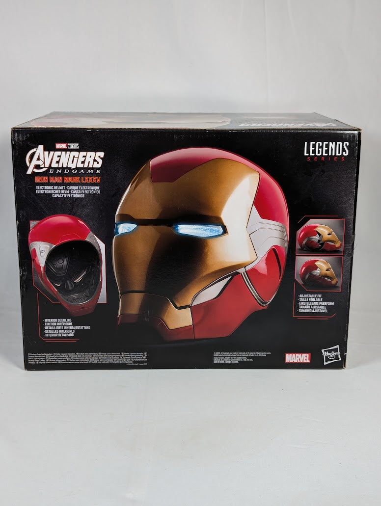 Marvel Legends Avengers Endgame Iron Man Mark LXXXV Electronic Helmet Replica