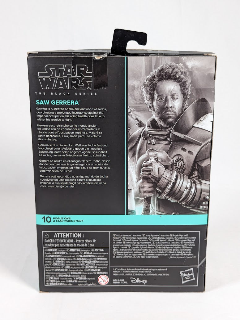 Star Wars Saw Gerrera The Black Series Action Figure